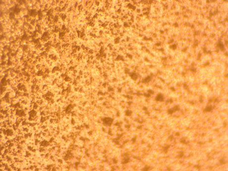 显微镜下的黄龙玉