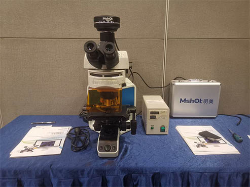 明美为康录FISH培训班提供全程FISH荧光显微镜系统支持！