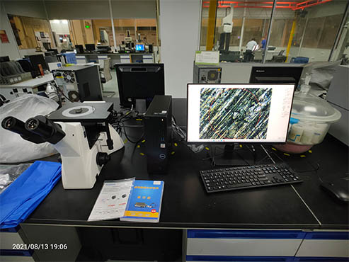 倒置金相显微镜——金属材料分析