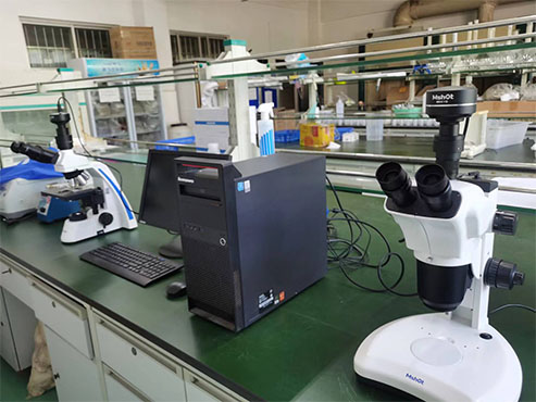明美显微镜助力湖南农业大学纤维观察