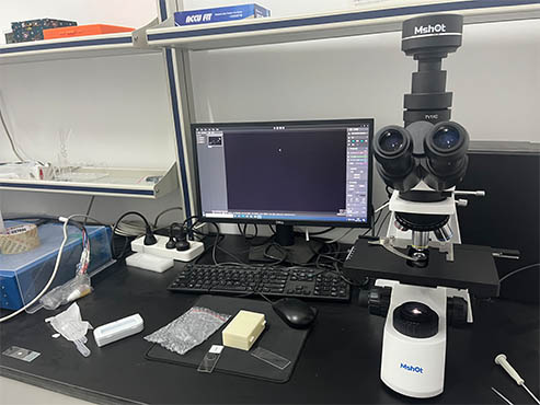 明美生物偏光显微镜应用于化工材料分析