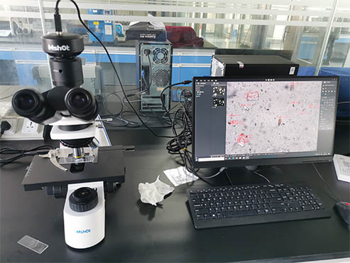 明美生物偏光显微镜应用于中药材鉴别